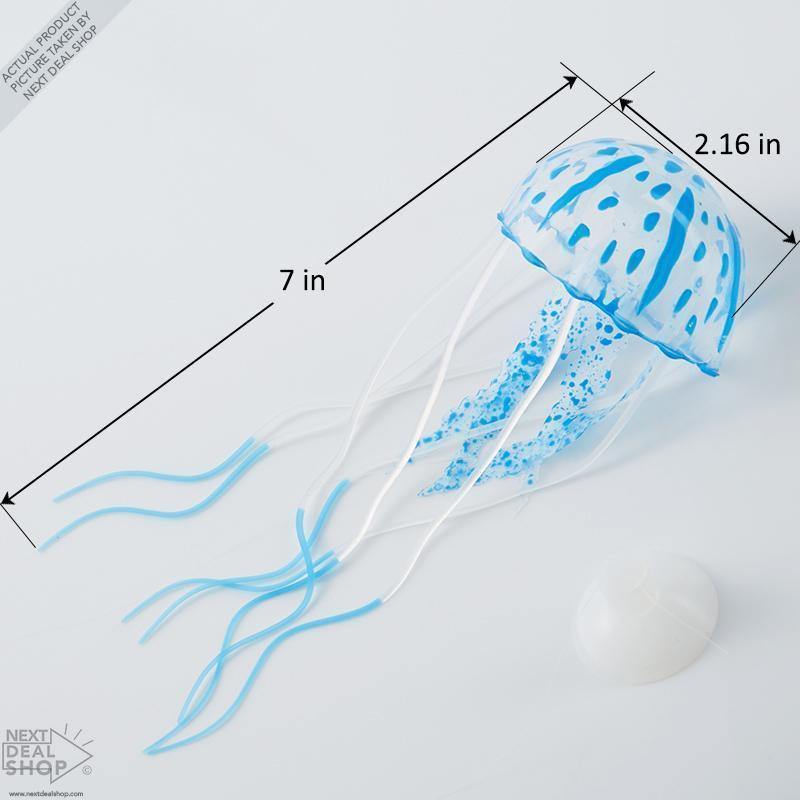 Águas-Vivas Artificiais Fluorescentes para Aquários